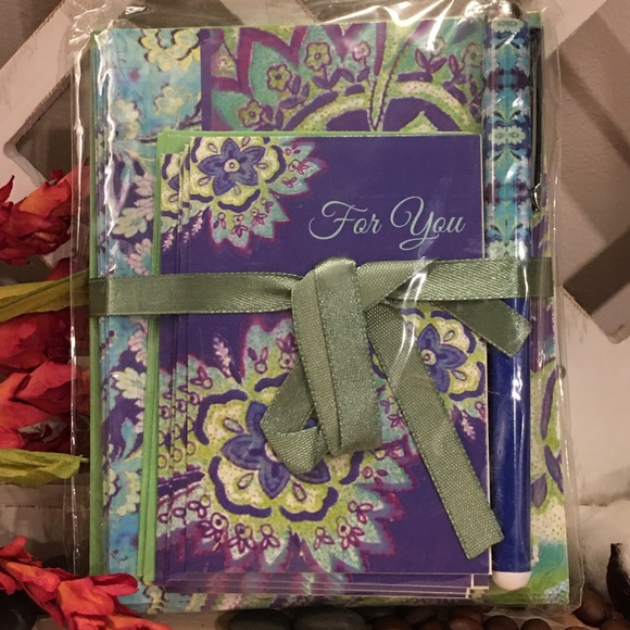 Blank Card Stationery Set with Pen CLEARANCE - Picture 4 of 6